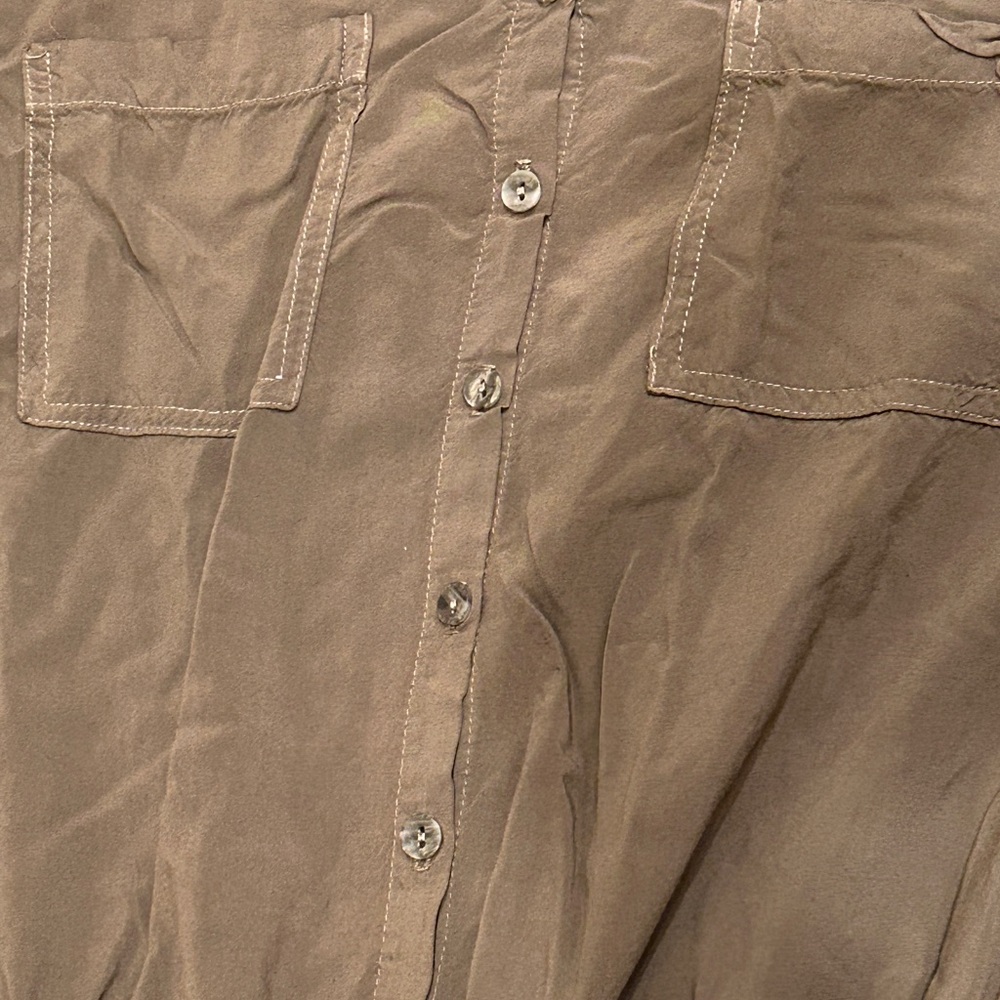 Anthropologie Michael Stars Utility Jumpsuit in Loden - Picture 9 of 9